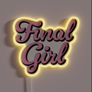 Final Girl RGB Neon Sign Final Girl RGB Neon Sign