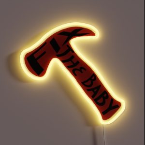 Final Pam Hammer RGB Neon Sign