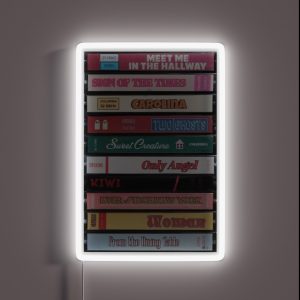 Fine Line Cassette RGB Neon Sign