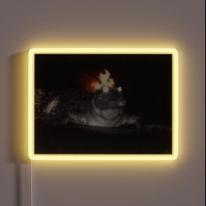 Fire Croc RGB Neon Sign