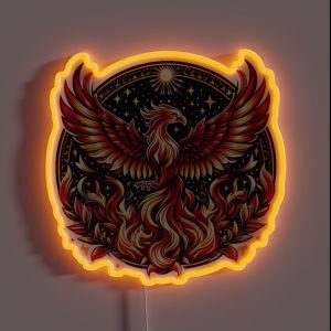 Fire Phoenix The Legendary Animal RGB Neon Sign Fire Phoenix The Legendary Animal RGB Neon Sign