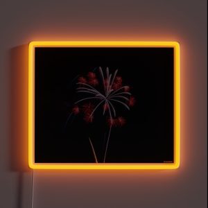 Firework Cone RGB Neon Sign