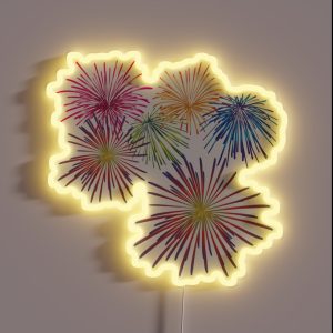 Fireworks RGB Neon Sign