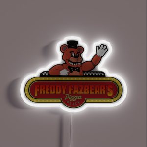Five Nights At Freddy S Movie Sign RGB Neon Sign Five Nights At Freddy S Movie Sign RGB Neon Sign