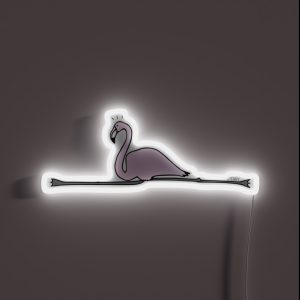 Flamingo Gymnastics RGB Neon Sign