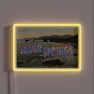 Fleetwood Mac Silver Springs RGB Neon Sign