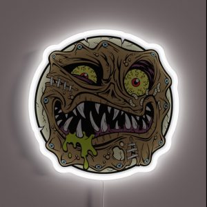 FLESH FACE RGB Neon Sign