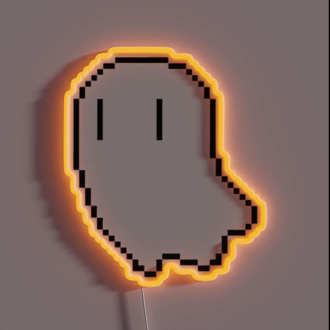Flicker Ghost RGB Neon Sign Flicker Ghost RGB Neon Sign