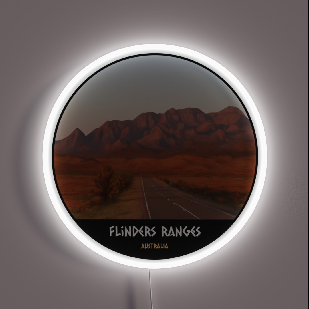 Flinders Ranges RGB Neon Sign Flinders Ranges RGB Neon Sign
