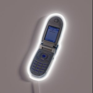 Flip Phone RGB Neon Sign