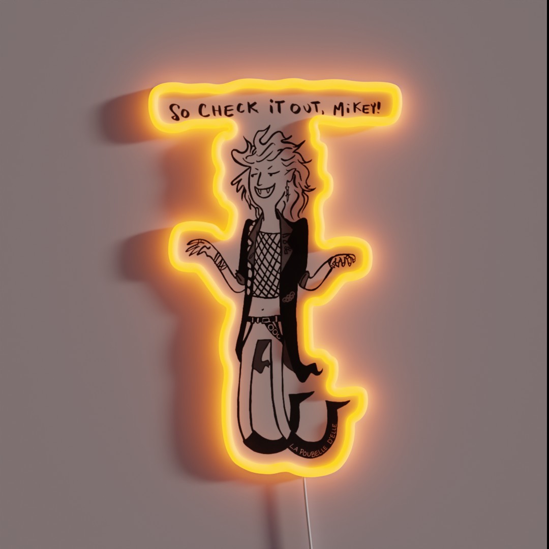 Floaty Paul Lost Boy RGB Neon Sign Floaty Paul Lost Boy RGB Neon Sign