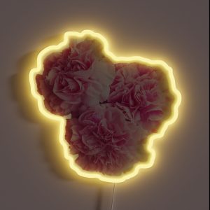 Floral Cluster RGB Neon Sign