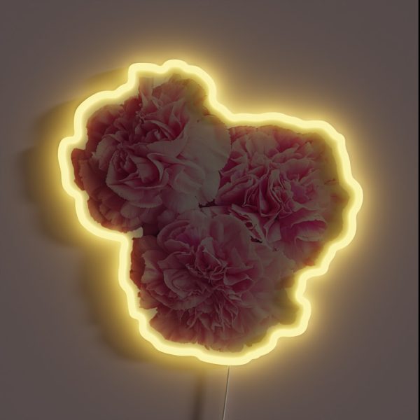 Floral Cluster RGB Neon Sign
