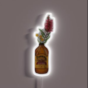 Floral Ginger Beer RGB Neon Sign Floral Ginger Beer RGB Neon Sign