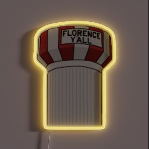 Florence Y ALL RGB Neon Sign