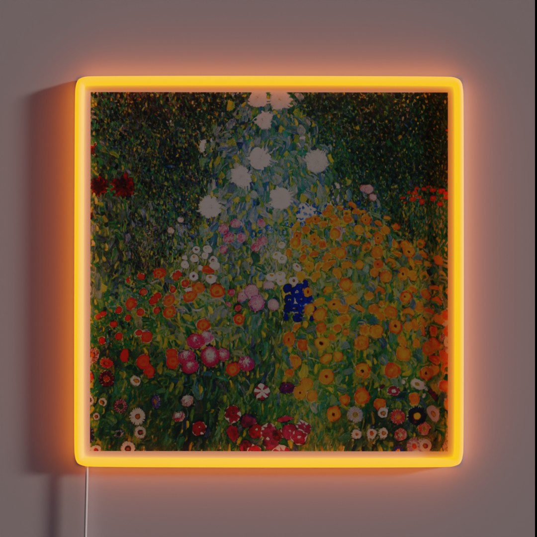 Flower Garden RGB Neon Sign Flower Garden RGB Neon Sign