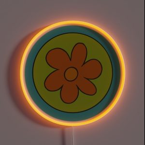Flower Power RGB Neon Sign