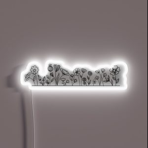 Flower Strip RGB Neon Sign Flower Strip RGB Neon Sign