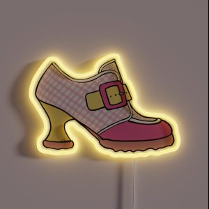 Fluevog Lolly Shoe RGB Neon Sign