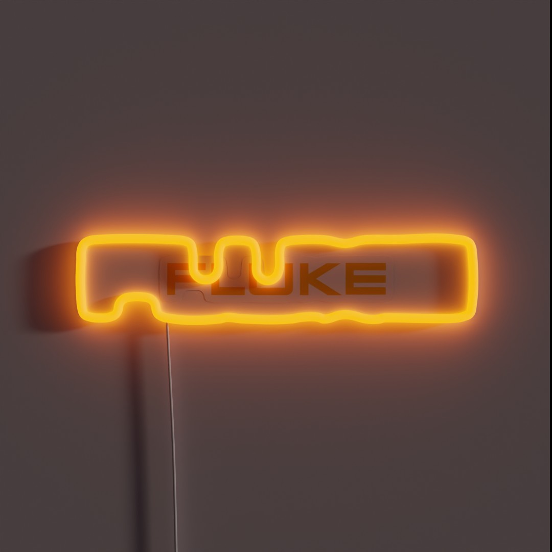 Fluke Tools Logo 3 RGB Neon Sign Fluke Tools Logo 3 RGB Neon Sign