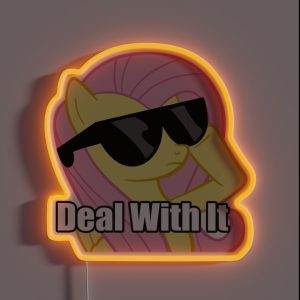 Fluttershy RGB Neon Sign