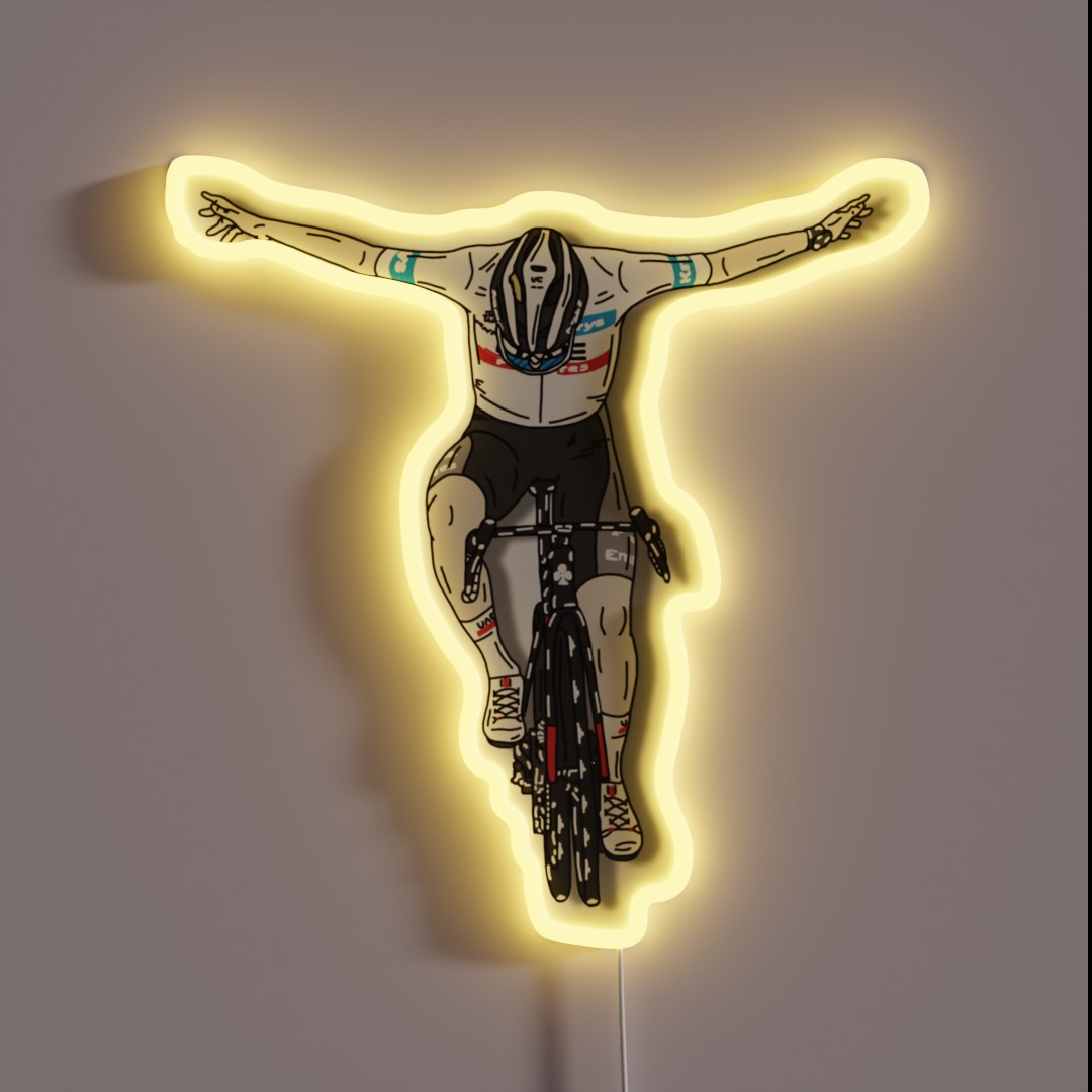 Fly Tadej Fly Stage 6 TDF RGB Neon Sign Fly Tadej Fly Stage 6 TDF RGB Neon Sign