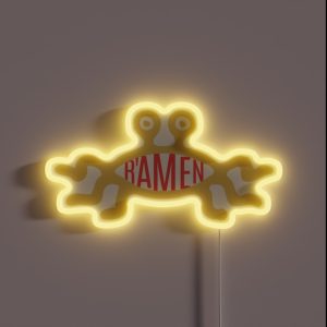 Flying Spageti Monster R Amen RGB Neon Sign