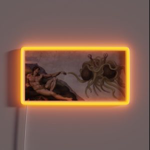 Flying Spaghetti Monster RGB Neon Sign
