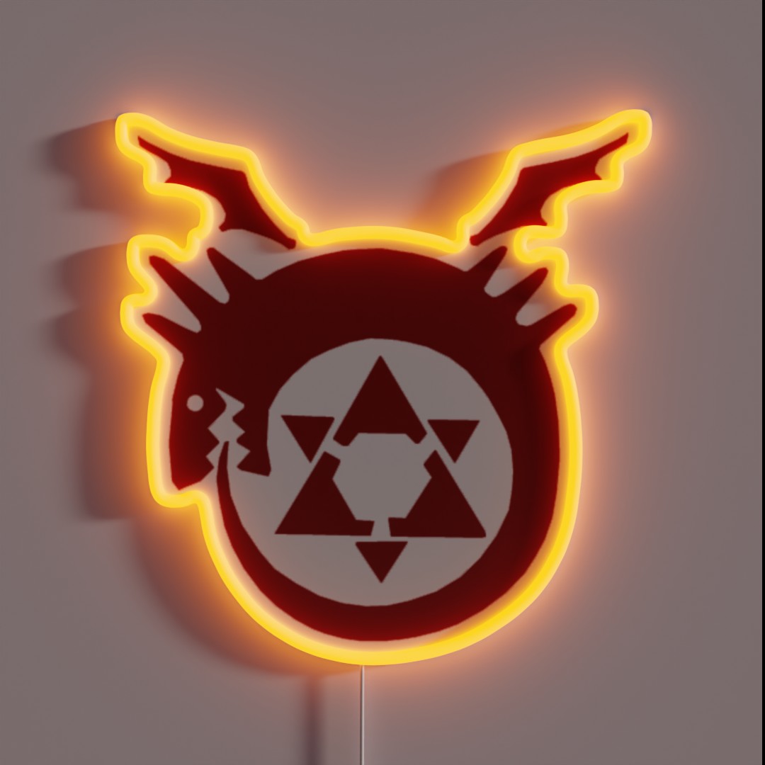 FMA Symbols 3 RGB Neon Sign FMA Symbols 3 RGB Neon Sign