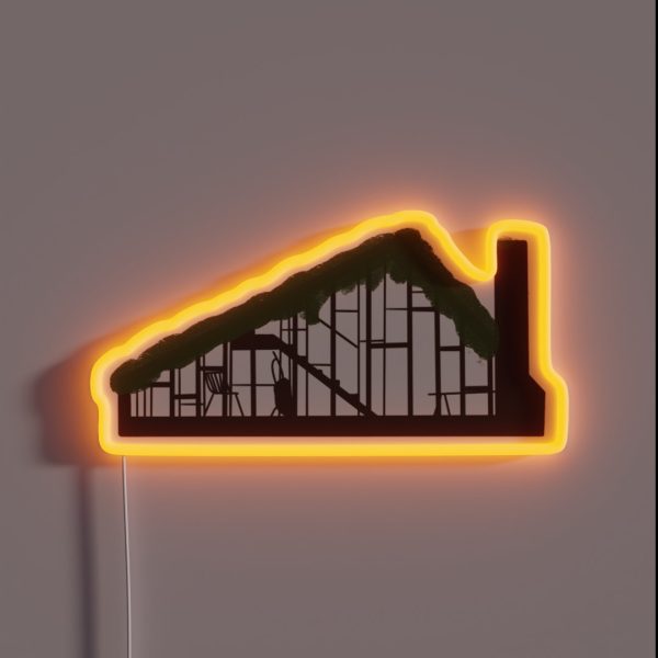 Folklore Cabin RGB Neon Sign