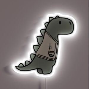 Folklore Dinosaur RGB Neon Sign