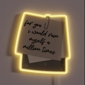 Folklore RGB Neon Sign