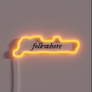 Folkwhore RGB Neon Sign