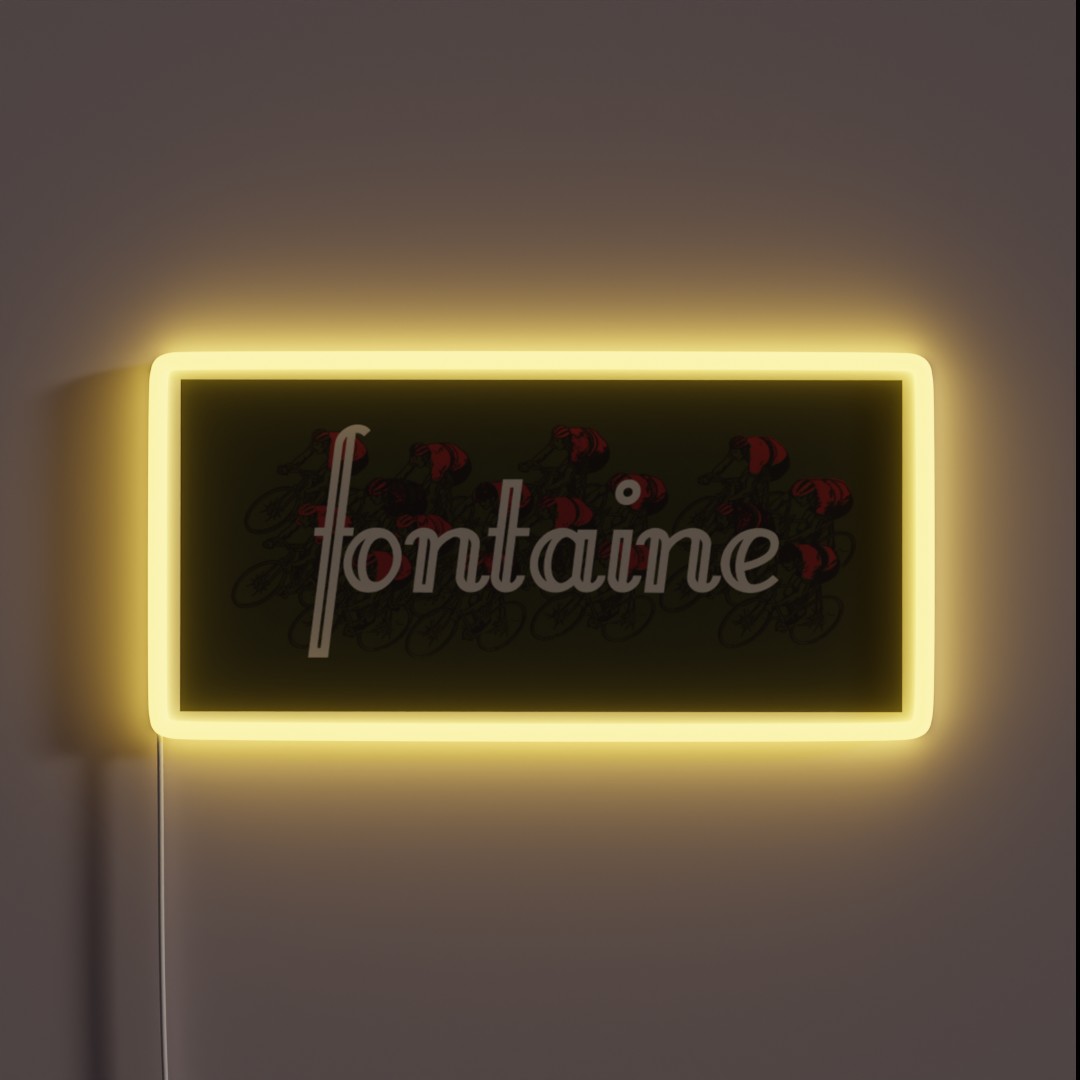 Fontaine RGB Neon Sign Fontaine RGB Neon Sign