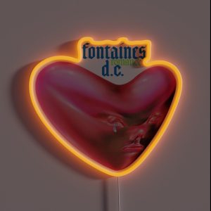 Fontaines DC Romance RGB Neon Sign Fontaines DC Romance RGB Neon Sign