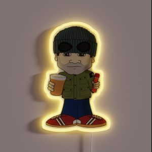 Football Casual RGB Neon Sign Football Casual RGB Neon Sign