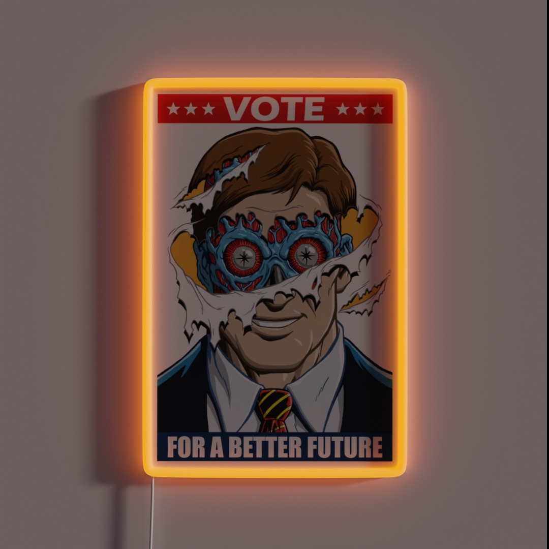 FOR A BETTER FUTURE RGB Neon Sign FOR A BETTER FUTURE RGB Neon Sign