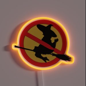 Forbidden For Witches RGB Neon Sign Forbidden For Witches RGB Neon Sign