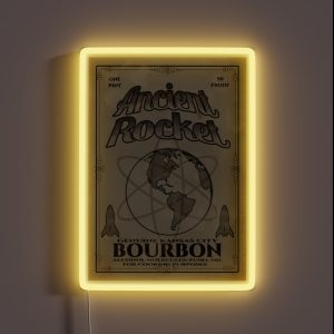 Forbidden Planet Original New Design Poster RGB Neon Sign Forbidden Planet Original New Design Poster RGB Neon Sign