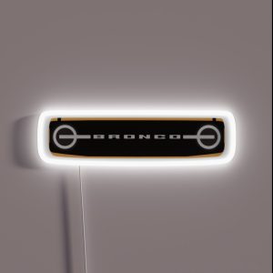 Ford Bronco 2021 Grille Silhouette RGB Neon Sign