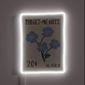 Forget Me Nots RGB Neon Sign