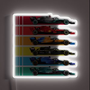 Formula Racing Cars 2023 RGB Neon Sign Formula Racing Cars 2023 RGB Neon Sign