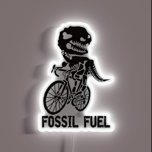 Fossil Fuel RGB Neon Sign