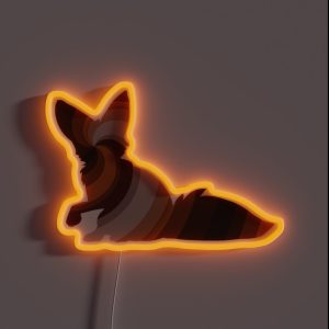 Fox Legendary Animals RGB Neon Sign