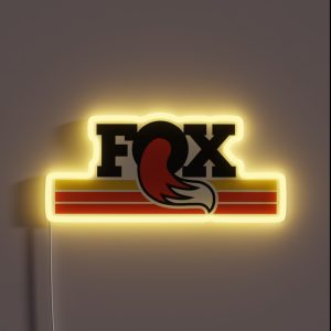 Fox Moto X Shox Cross Motorcycles Vintage 70 S RGB Neon Sign Fox Moto X Shox Cross Motorcycles Vintage 70 S RGB Neon Sign