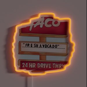 FR E SH A VOCA DO Vine RGB Neon Sign
