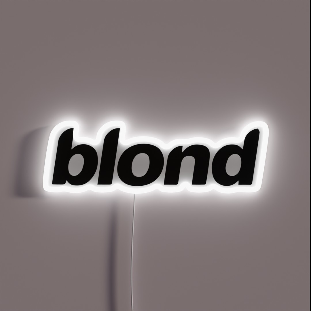 Frank Ocean RGB Neon Sign Frank Ocean RGB Neon Sign