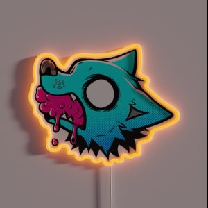 FRAWTH DAWG BLEU RGB Neon Sign