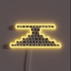 Free To Check The King RGB Neon Sign