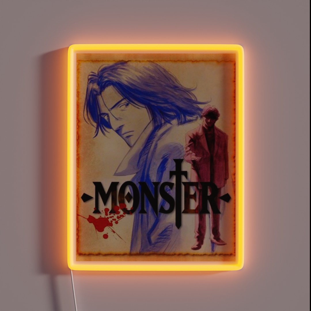 Freedom Johan Monster Johan Liberte Dr Temma RGB Neon Sign Freedom Johan Monster Johan Liberte Dr Temma RGB Neon Sign